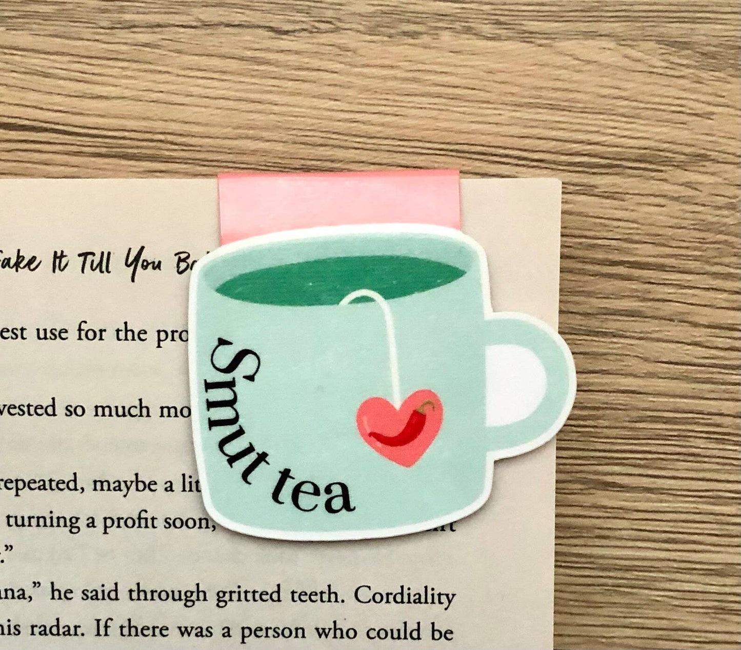 Magnetic Bookmark - Smut Tea