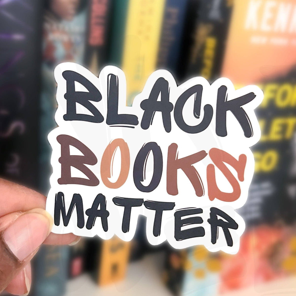 Vinyl Sticker - Black Books Matter