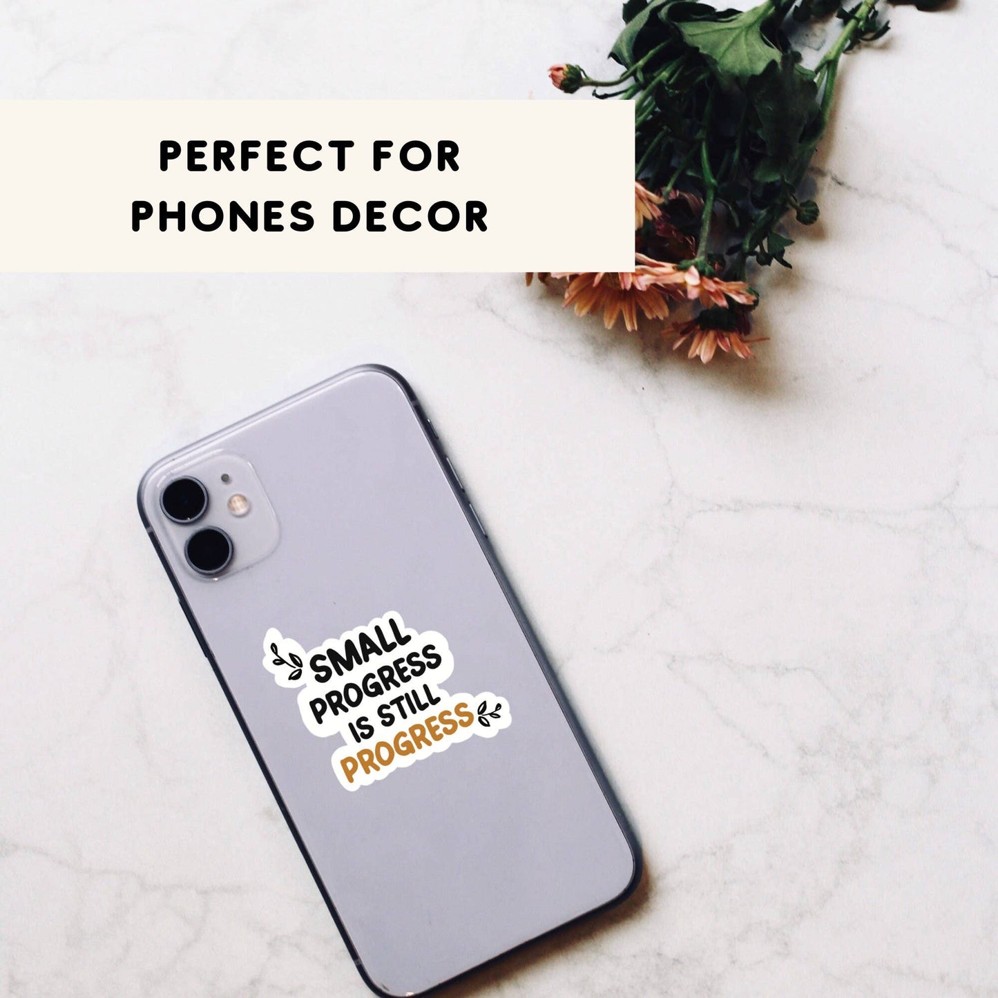 Vinyl Sticker Small Progress Sticker