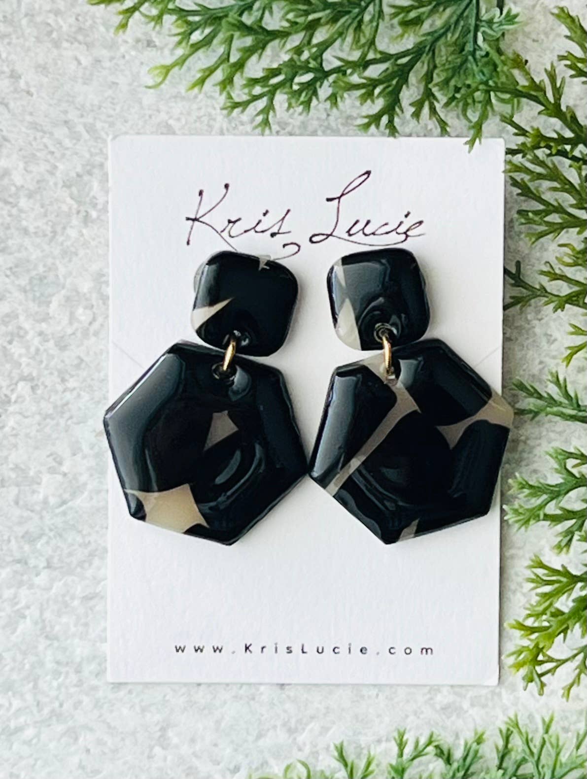 Onyx Dangle Earrings