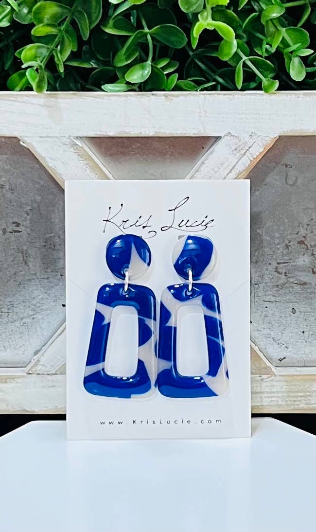 Earrings - Suzie Blue