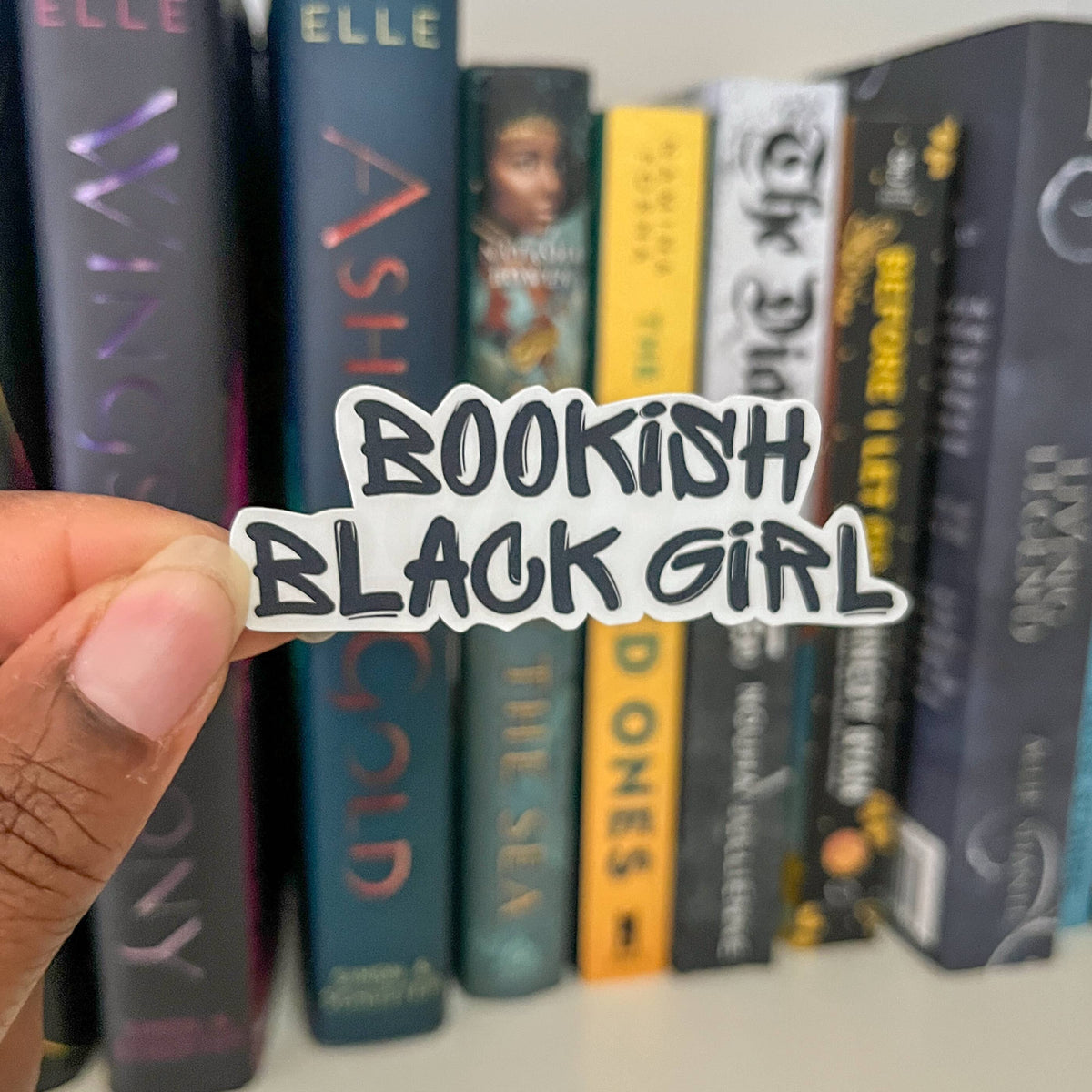 Vinyl Stickers- Bookish Black Girl