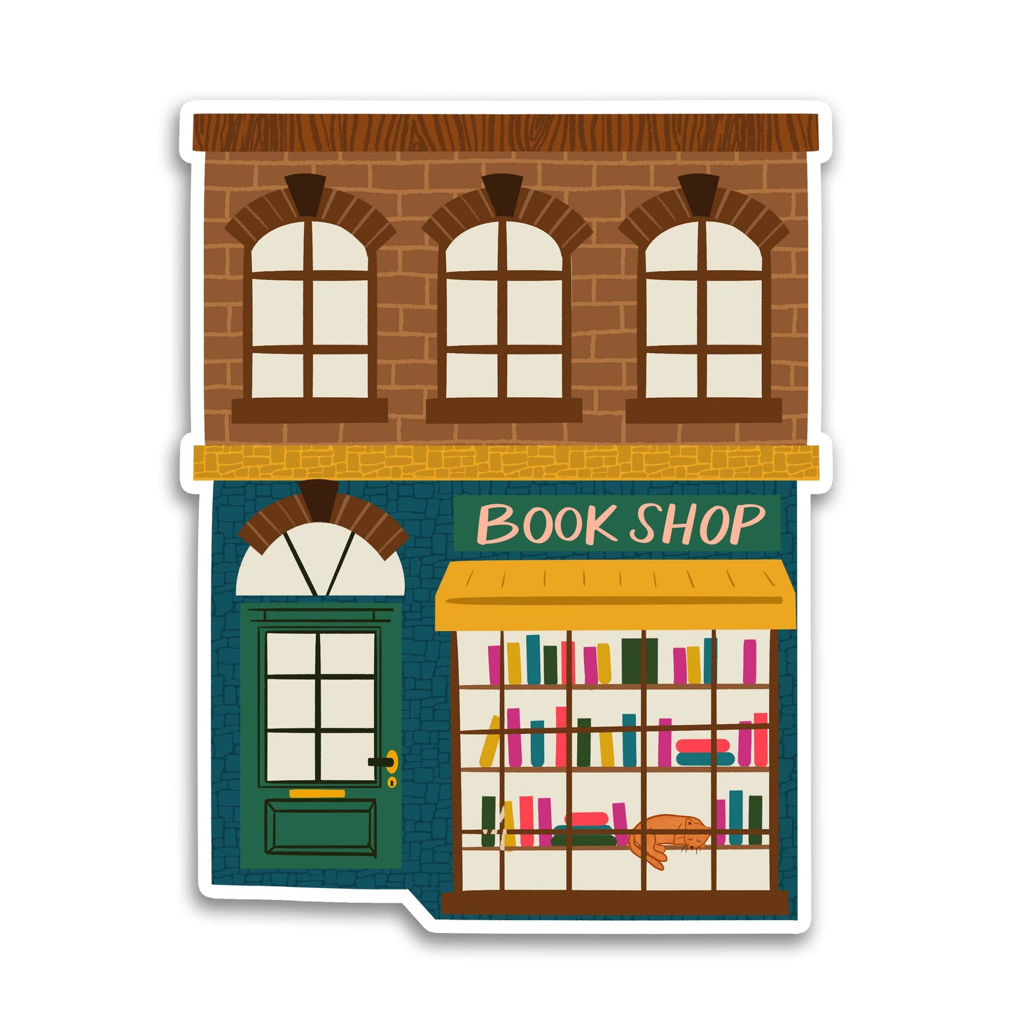 Vinyl Stickers - Book Shop