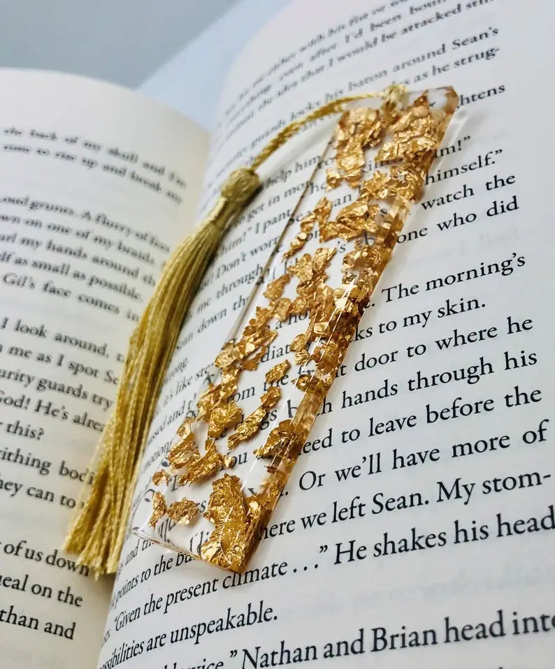 Bookmark Gold Flake