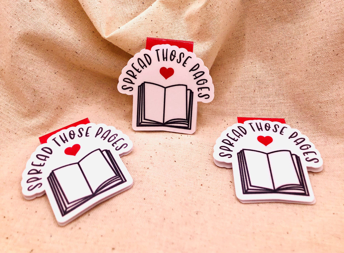 Bookmark Magnetic - Spread Those Pages