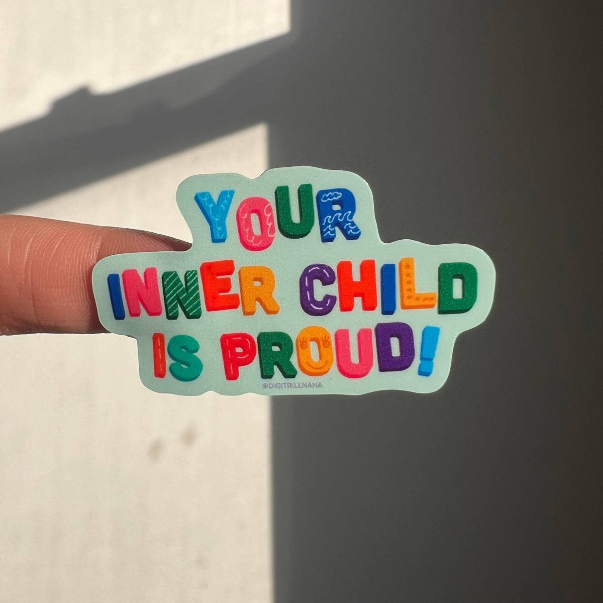 Vinyl Sticker - Inner Child Joy