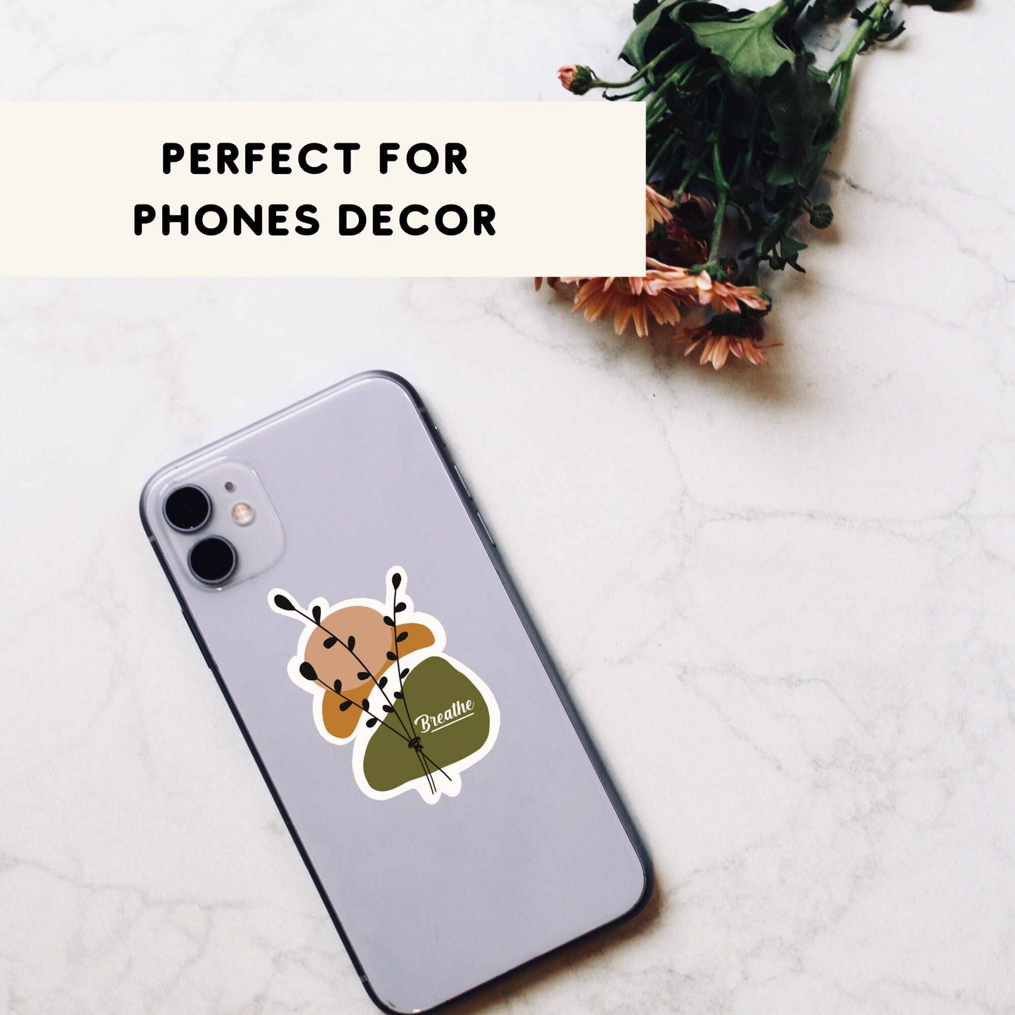 Vinyl Sticker Breathe