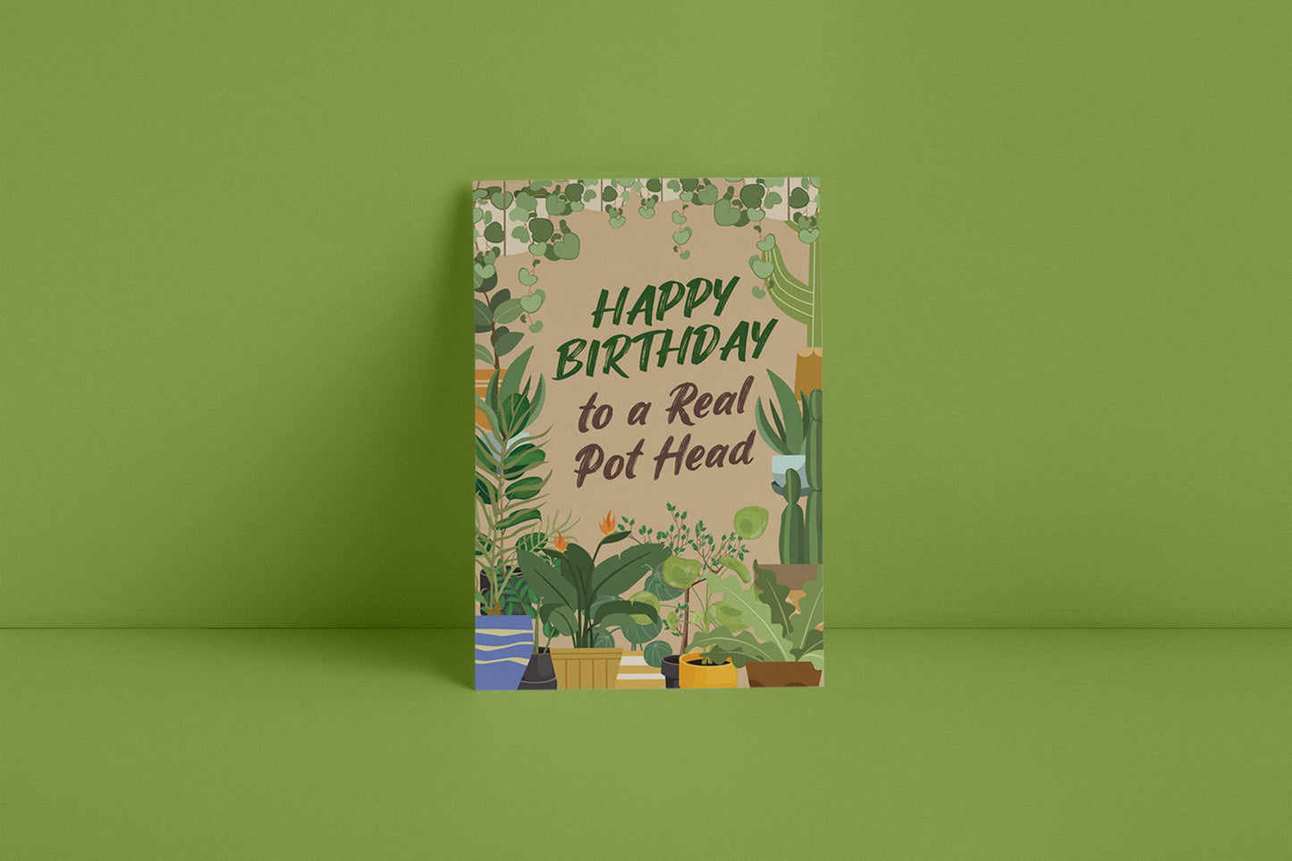 Birthday Card - Pot Head
