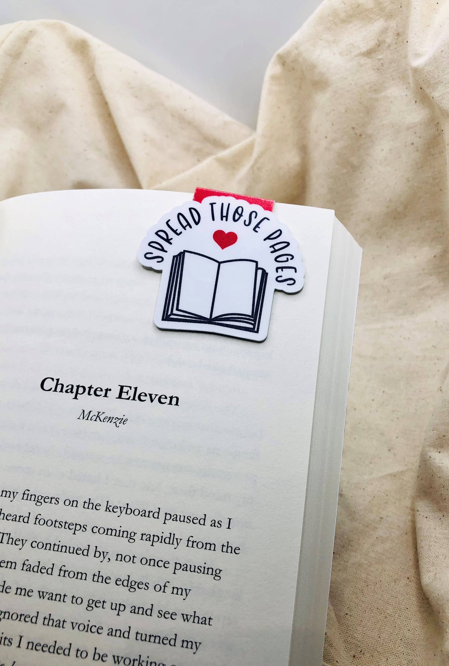 Bookmark Magnetic - Spread Those Pages