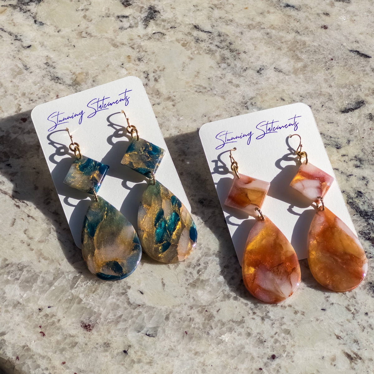 Earrings - Camilla Clay Dangle