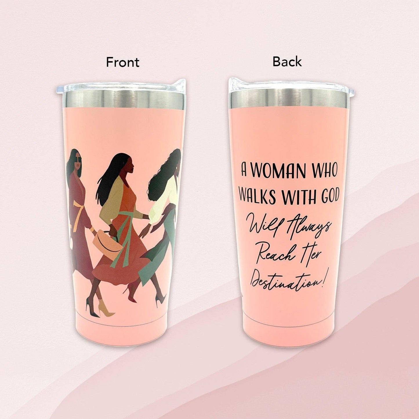 Tumbler- Woman With God