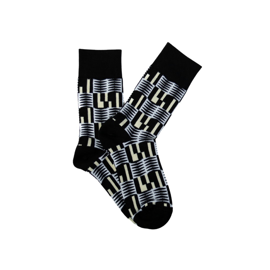 Afropop Socks - Zebra