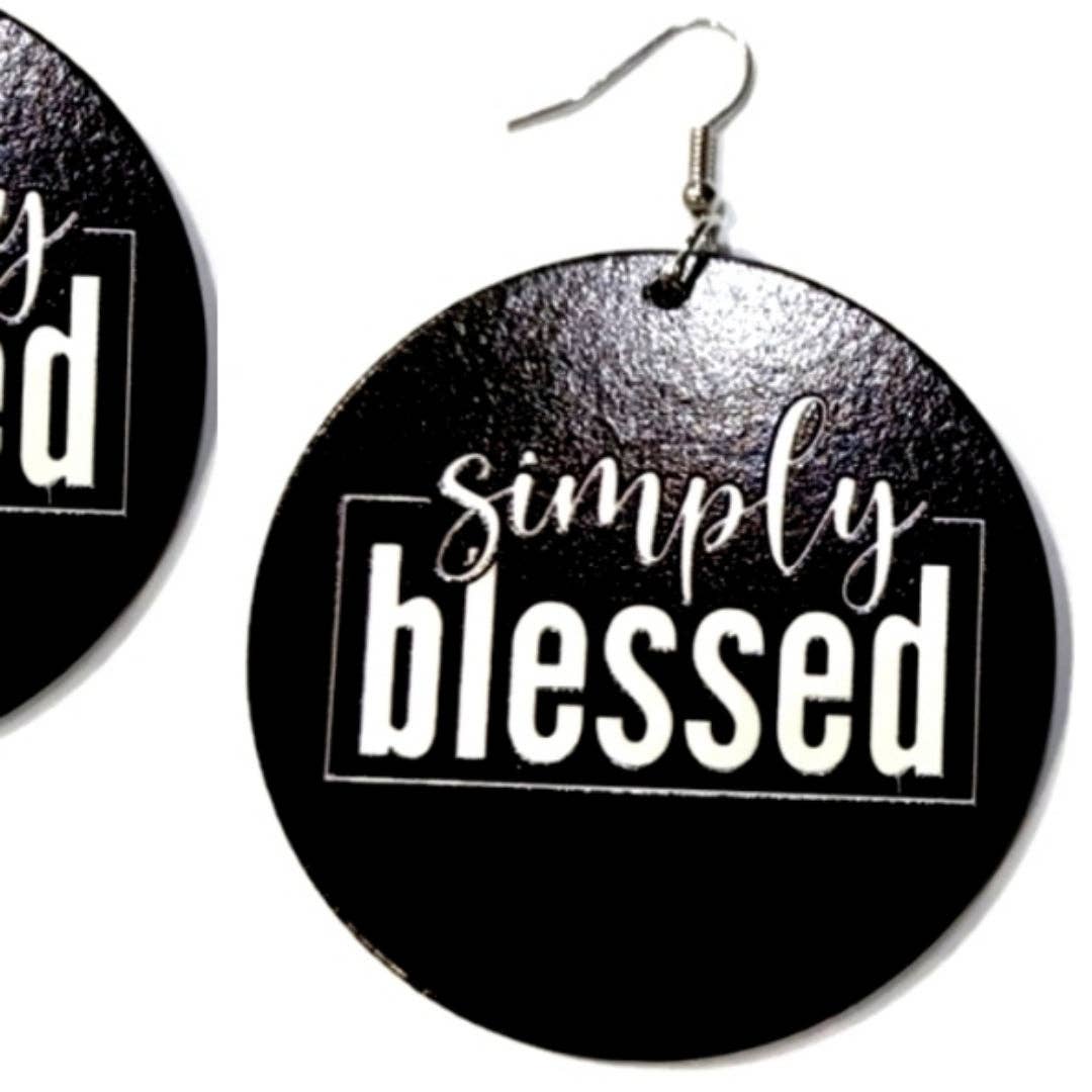 Earrings Vintage Simply Blessed