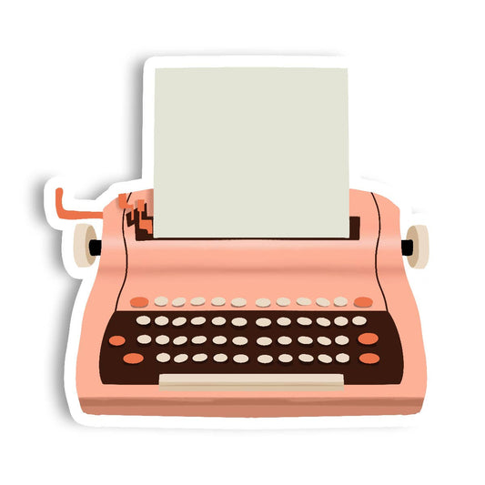 Vinyl Sticker - Typewriter