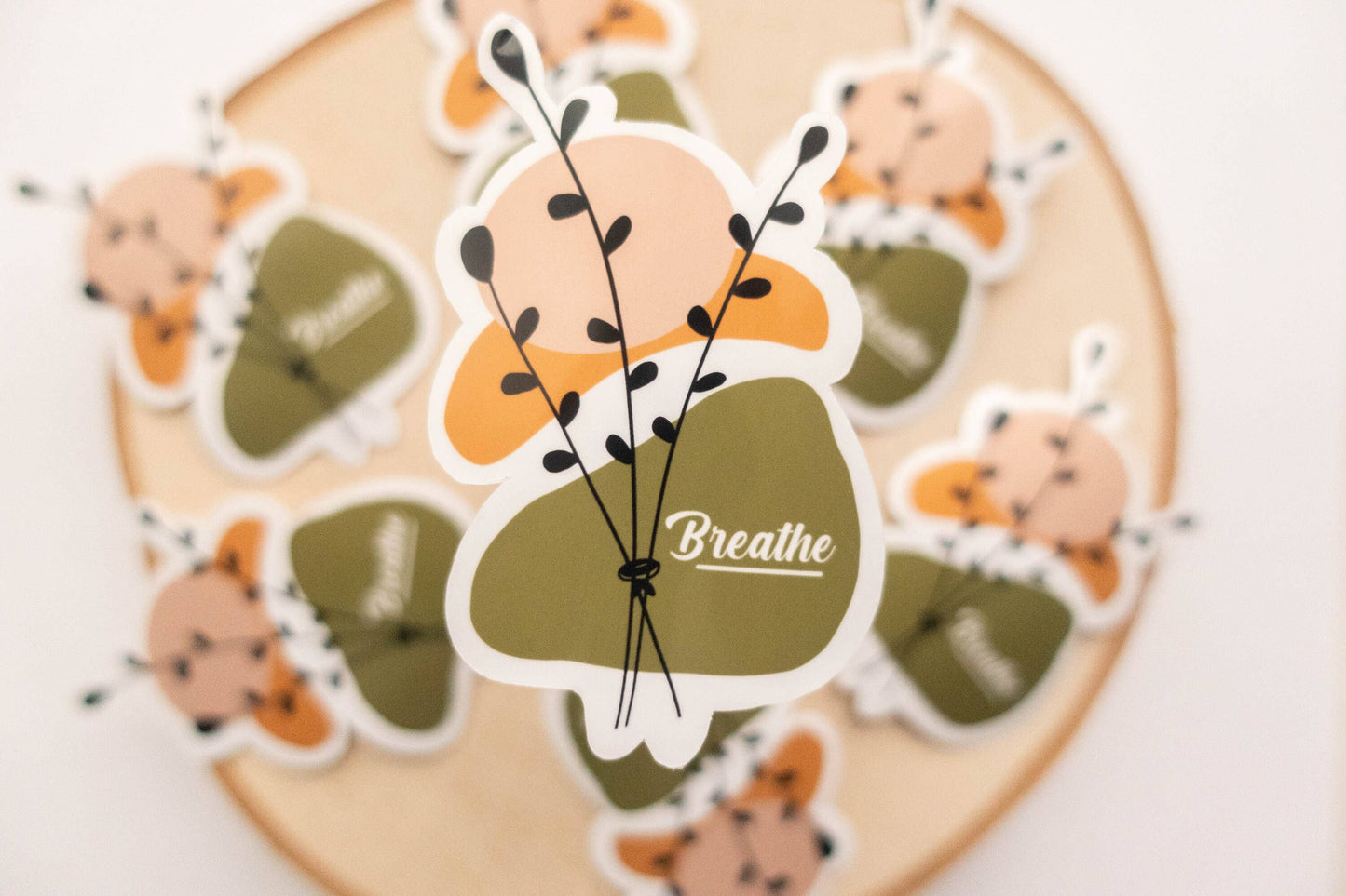 Vinyl Sticker Breathe