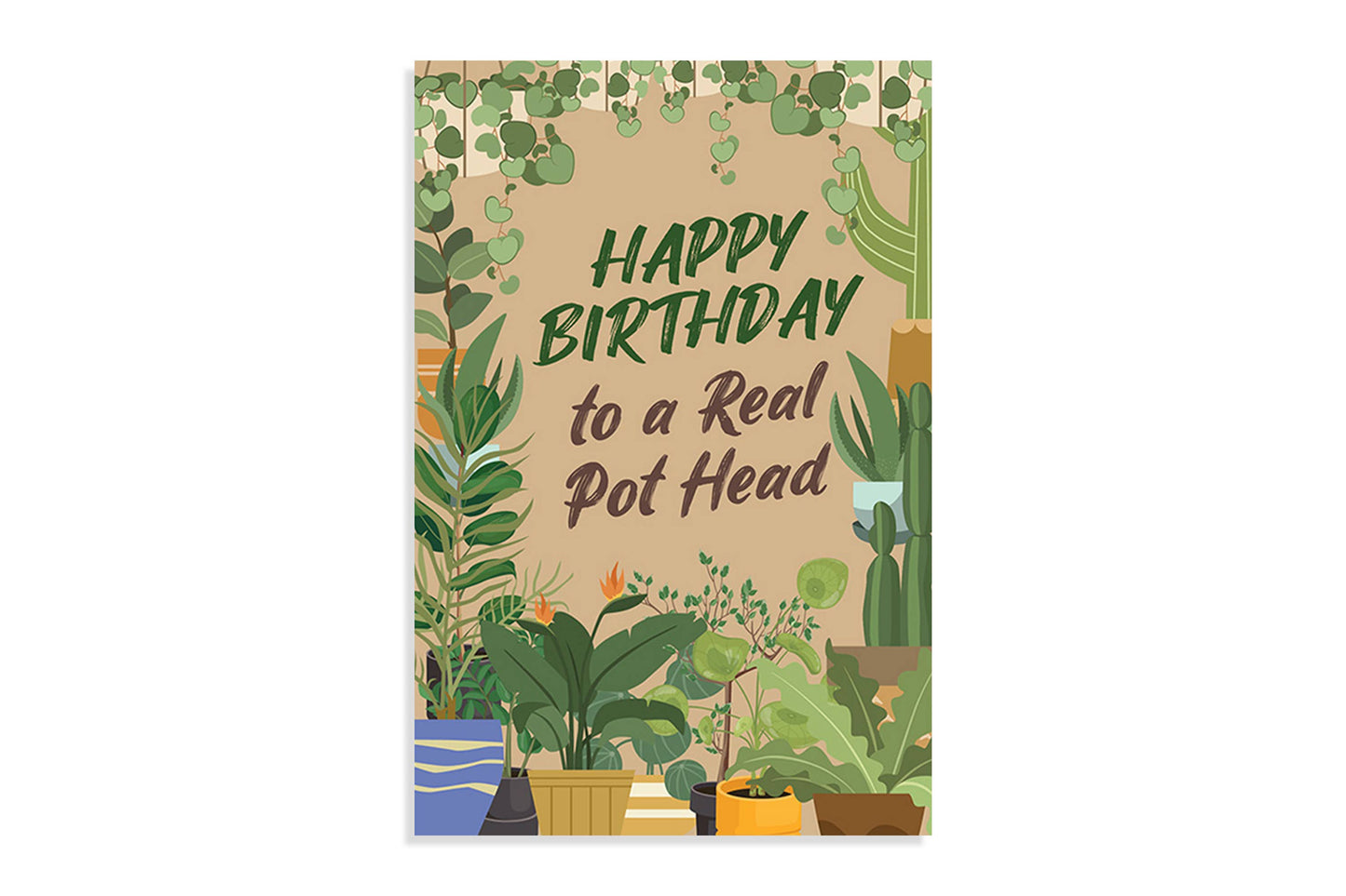 Birthday Card - Pot Head