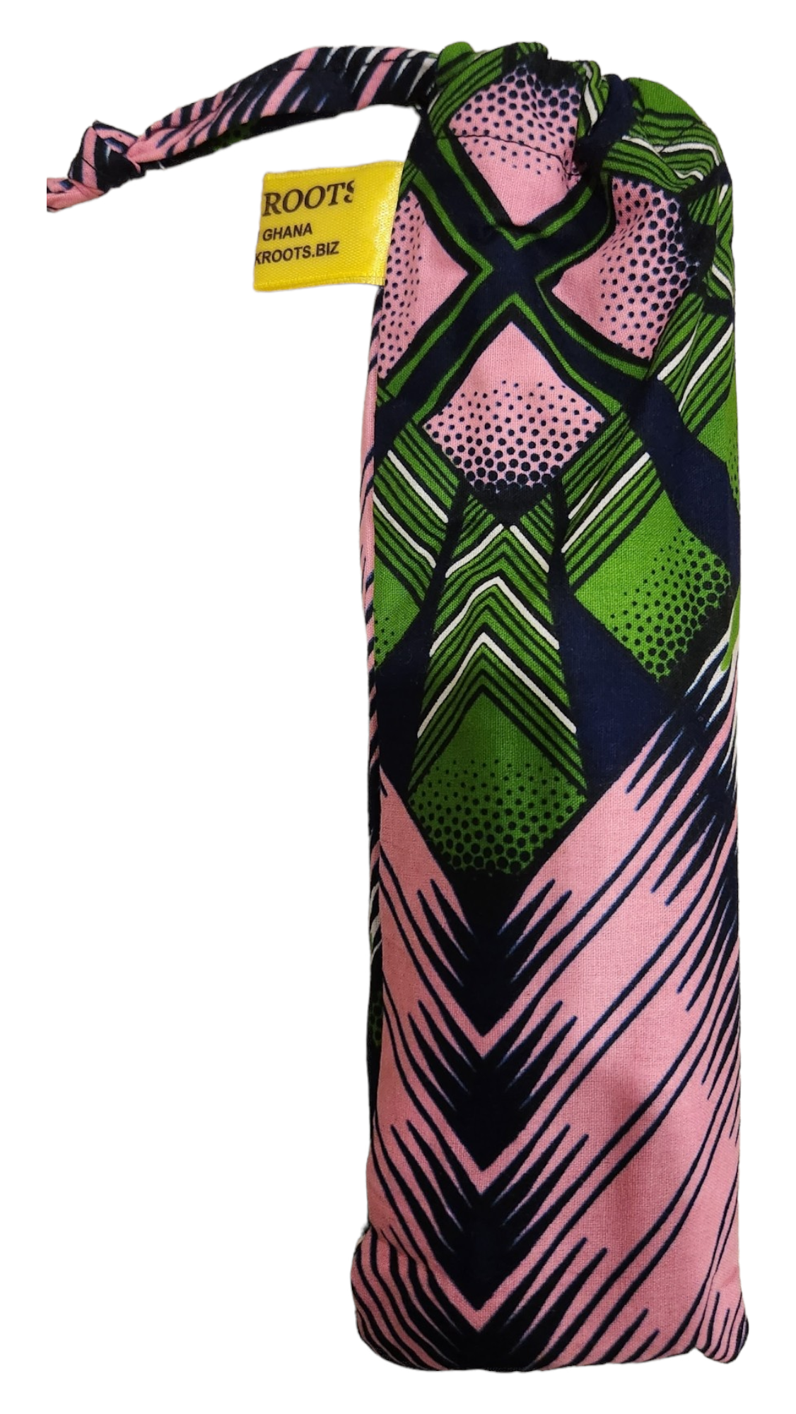 Ankara Fan - Pink & Green