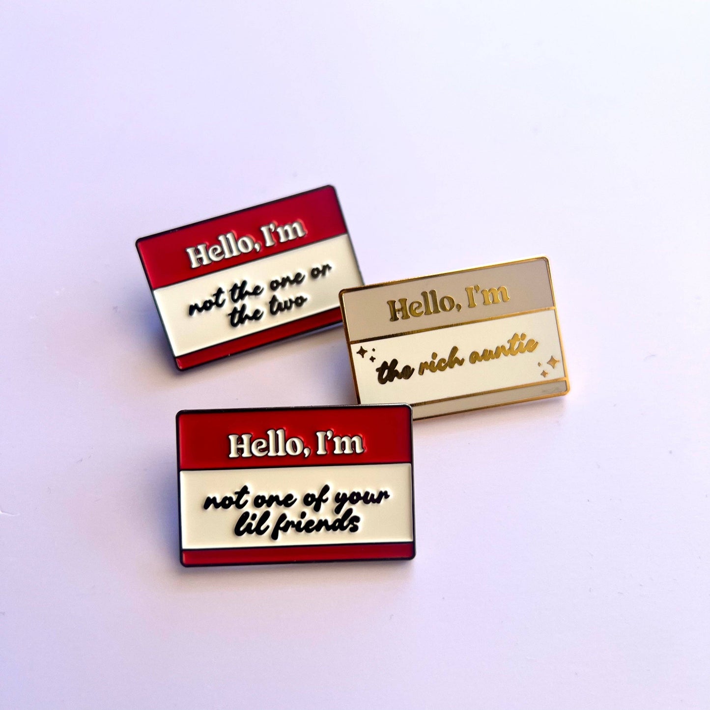 Lapel Pin The Rich Auntie
