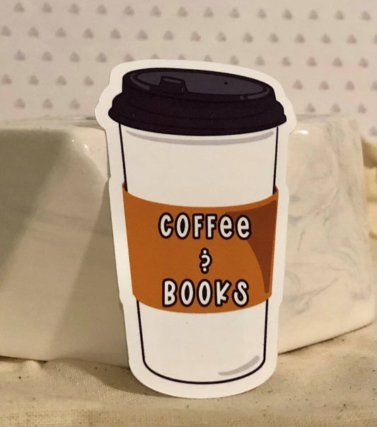 Coffee and Books Stickers