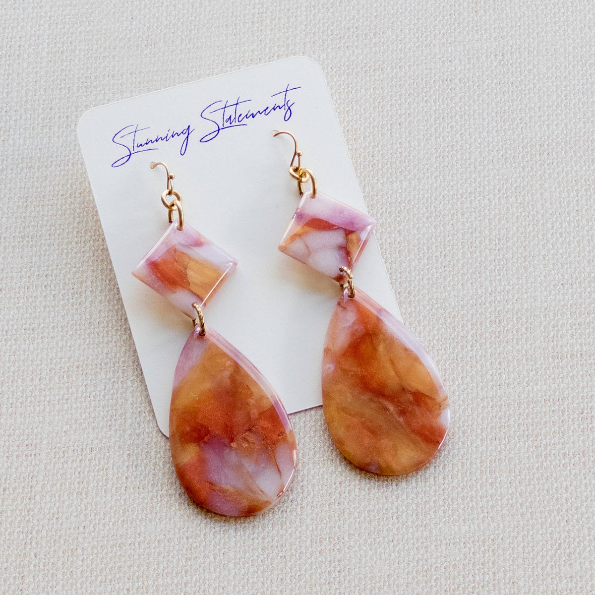 Earrings - Camilla Clay Dangle
