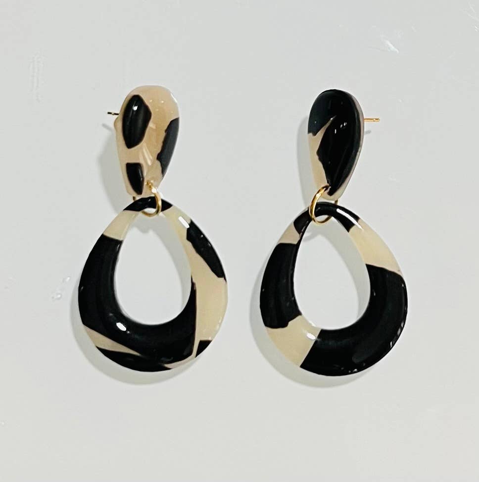 Earrings - Raven Dangle