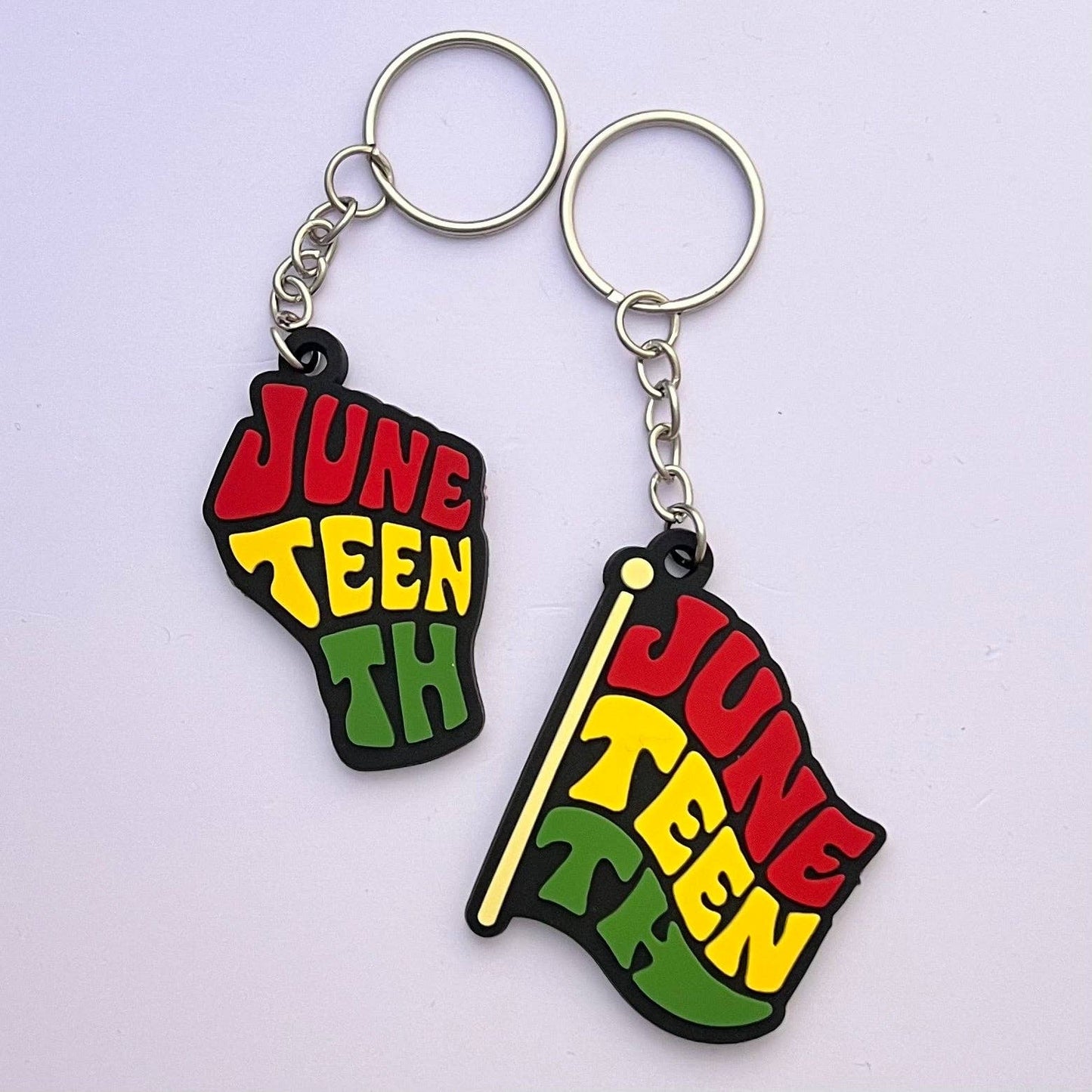 Keychain | Juneteenth Flag