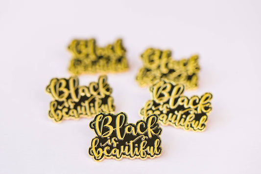 Lapel Pin - Black Is Beautiful