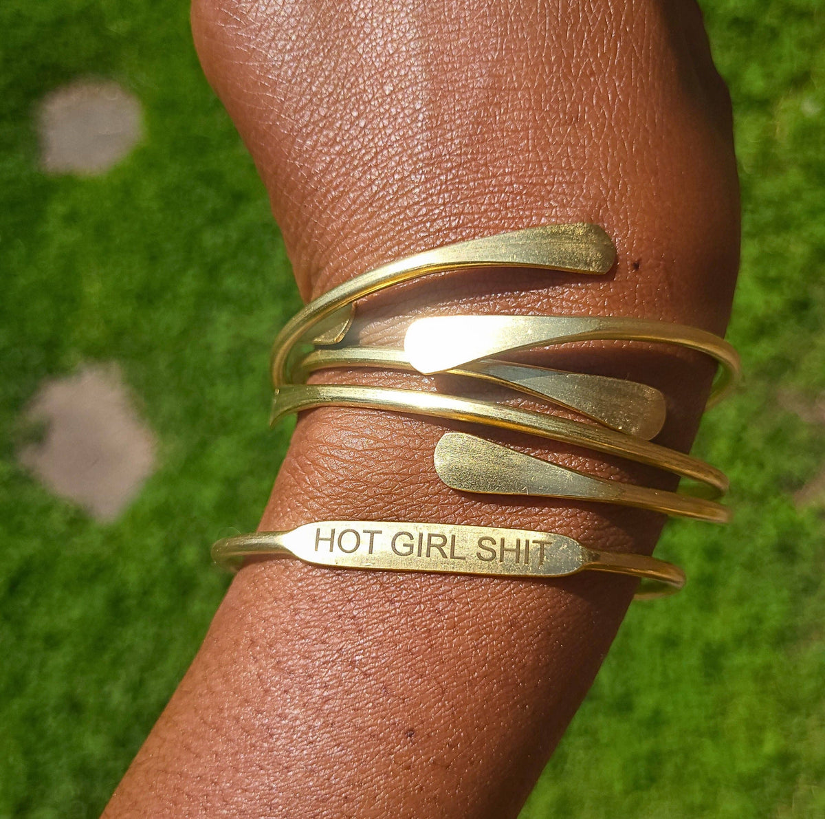 Bracelets - Hot Girl Shit Affirmation Bangle