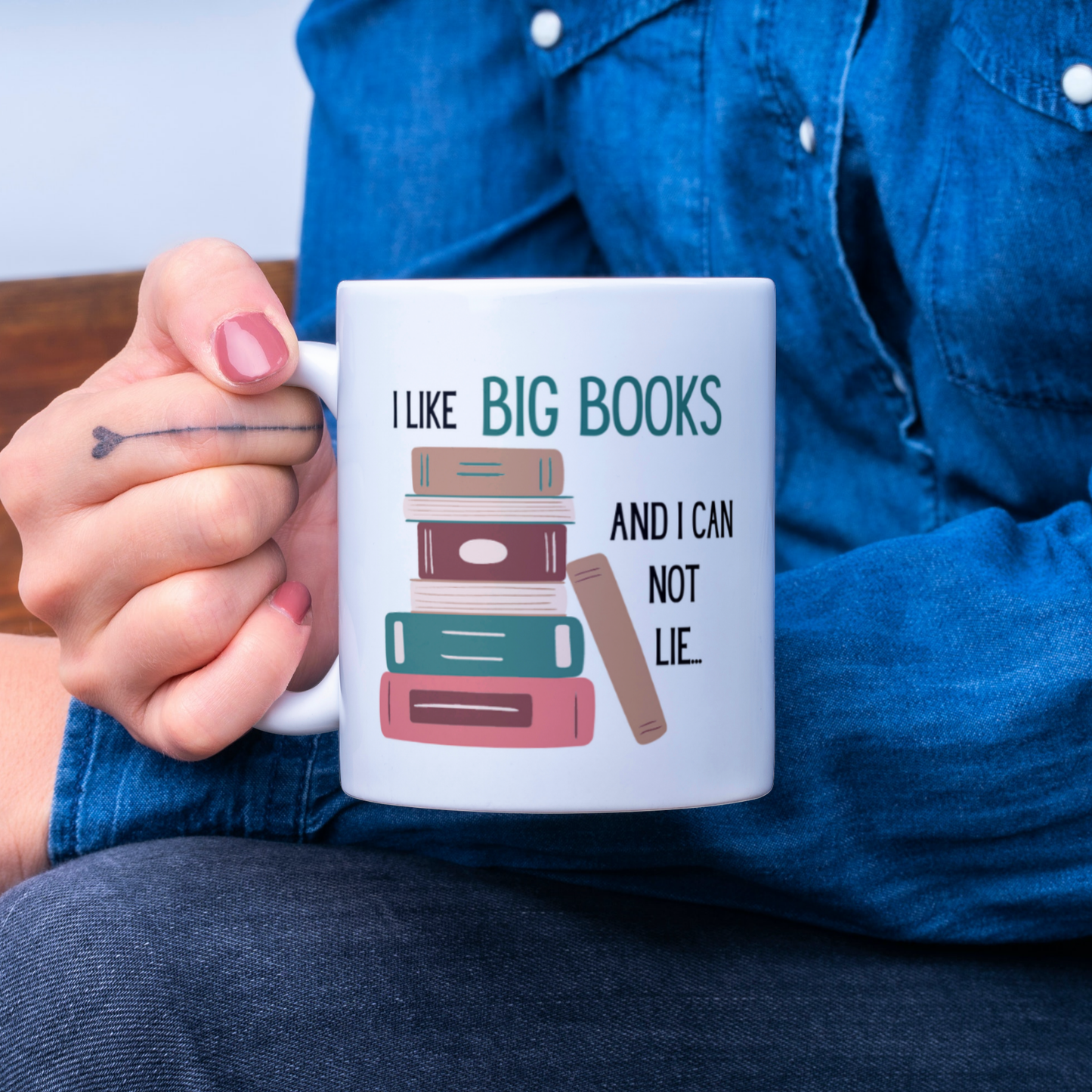 Mug - I Like Big Books