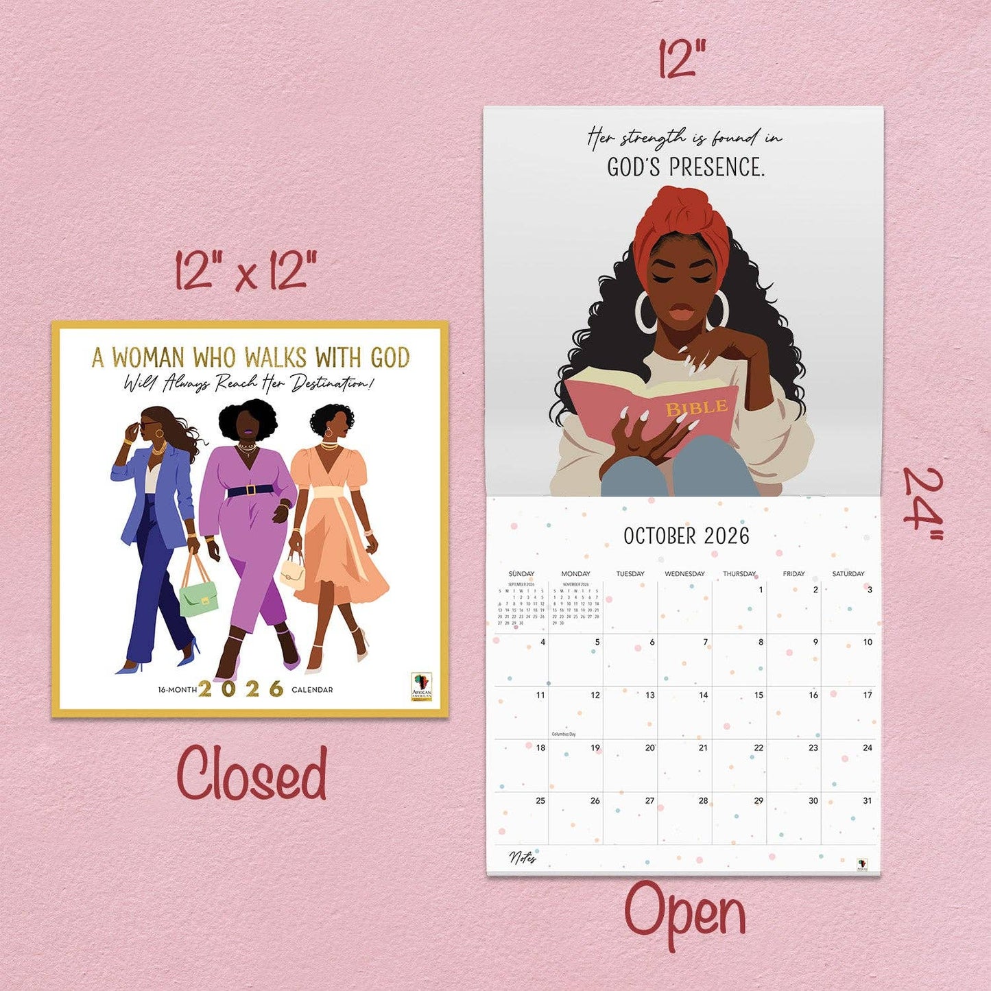 2026 Woman with God Calendar