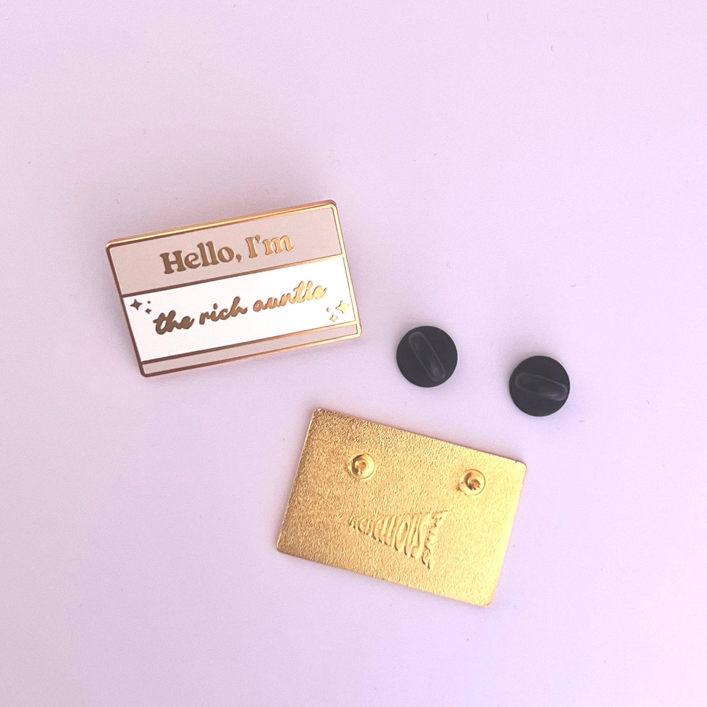 Lapel Pin The Rich Auntie
