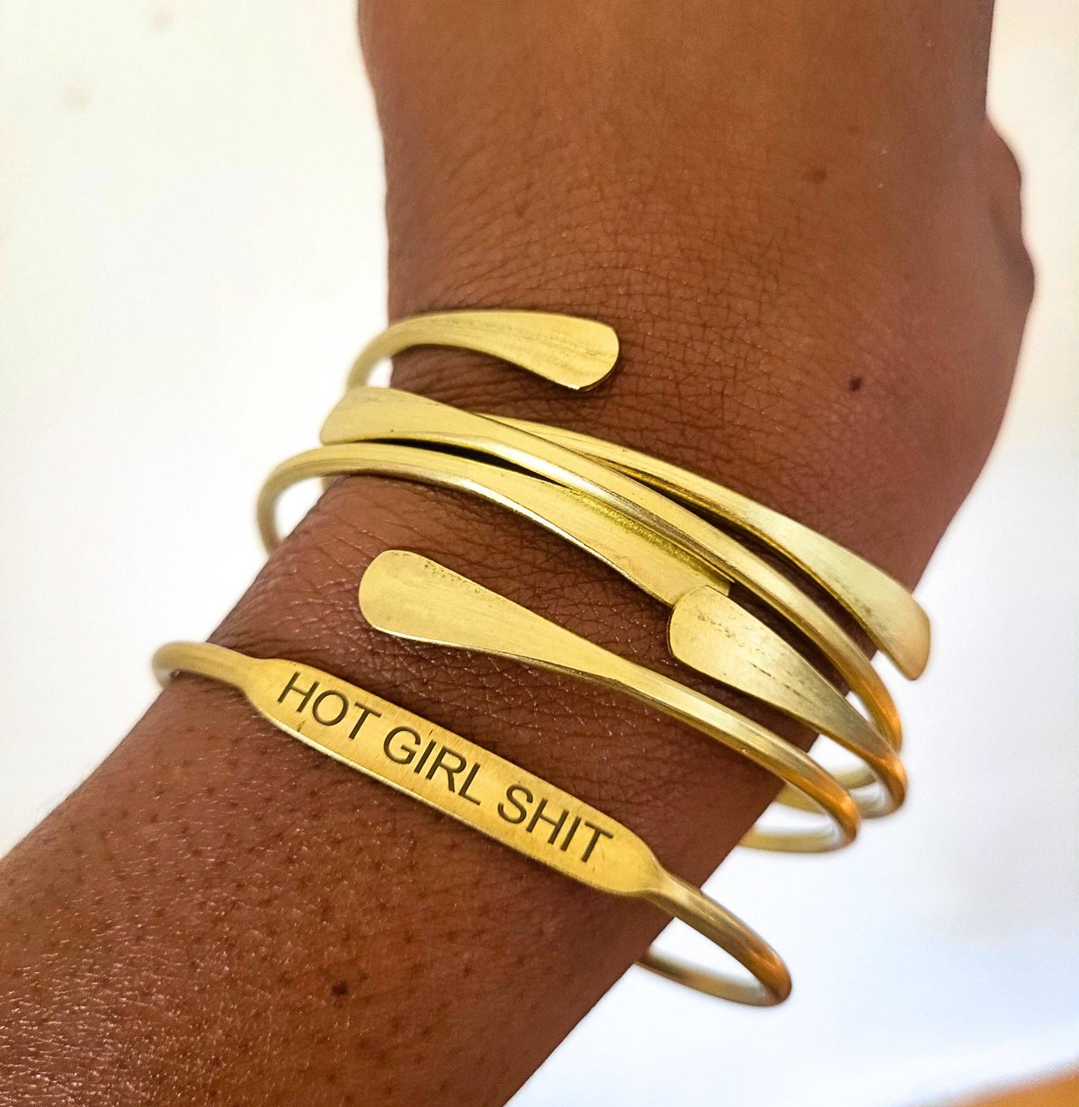 Bracelets - Hot Girl Shit Affirmation Bangle