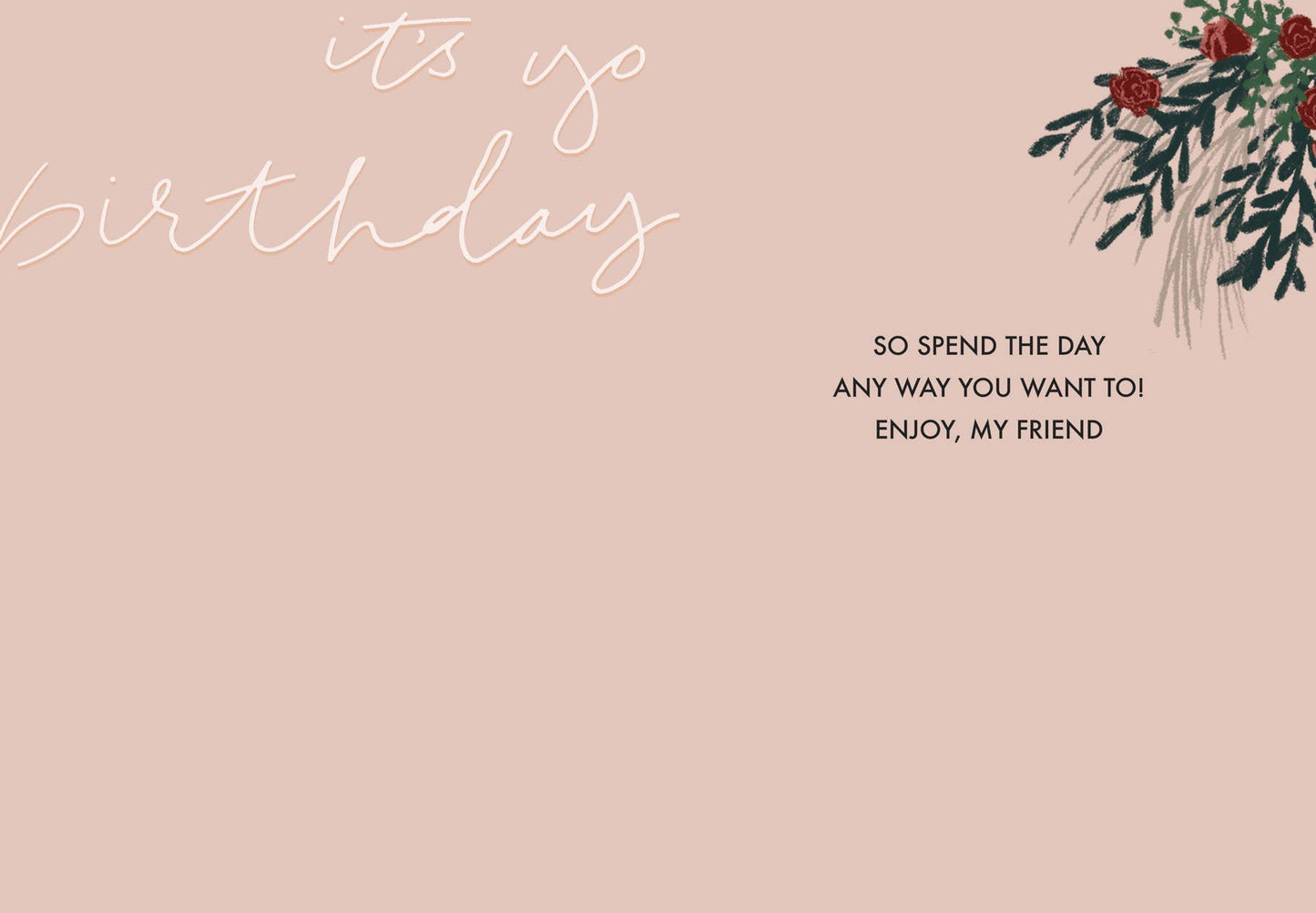 It's Your Birthday Card