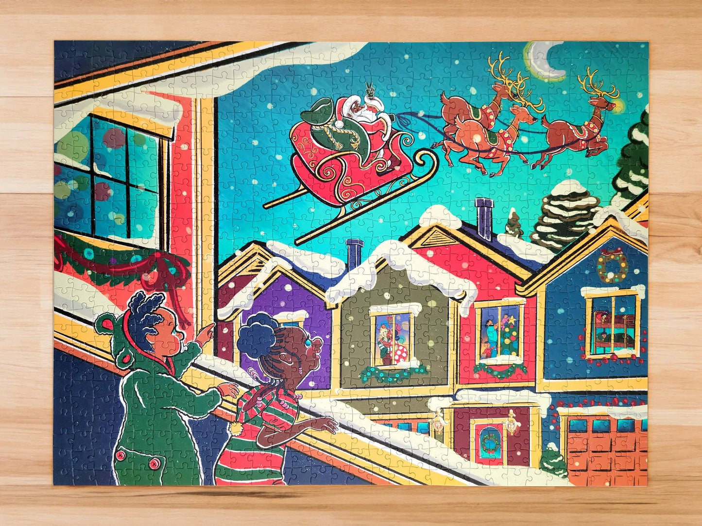 Puzzle - "Twas The Night Before Christmas" by Lo'Vonia Parks
