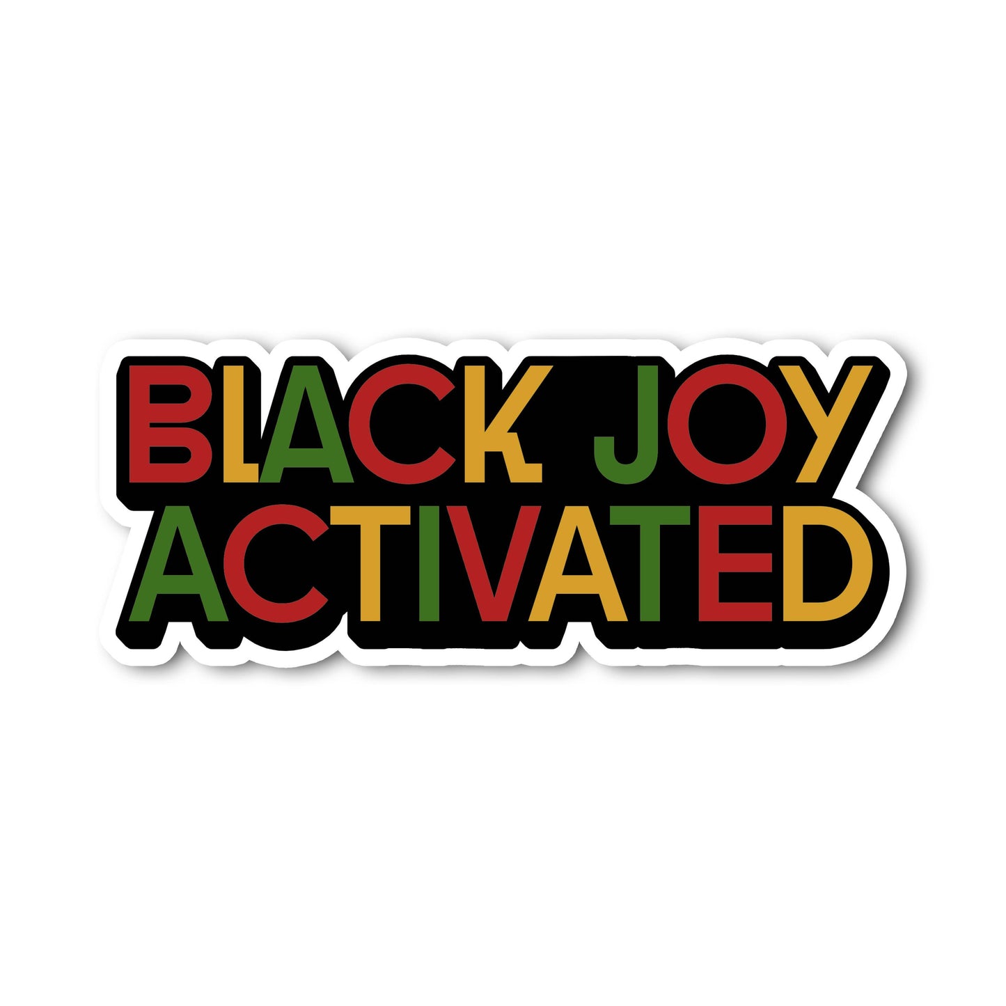 Vinyl Sticker - Black Joy