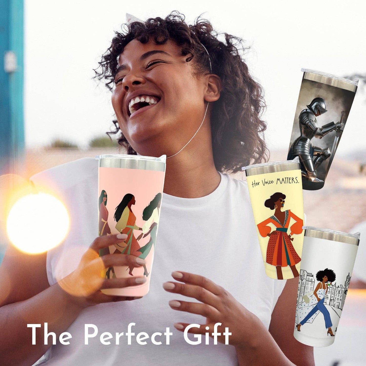 Tumbler- Woman With God