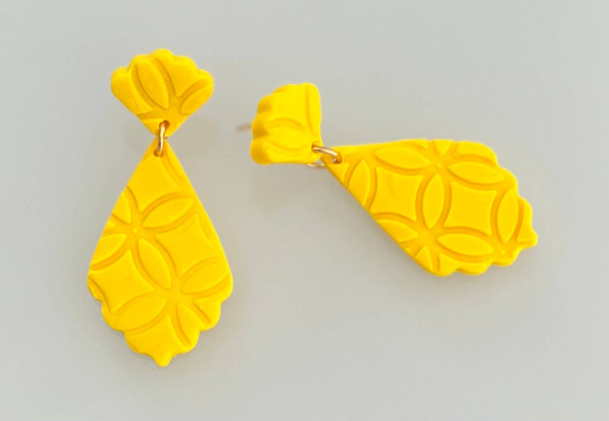 Earrings - Daylily Dangle