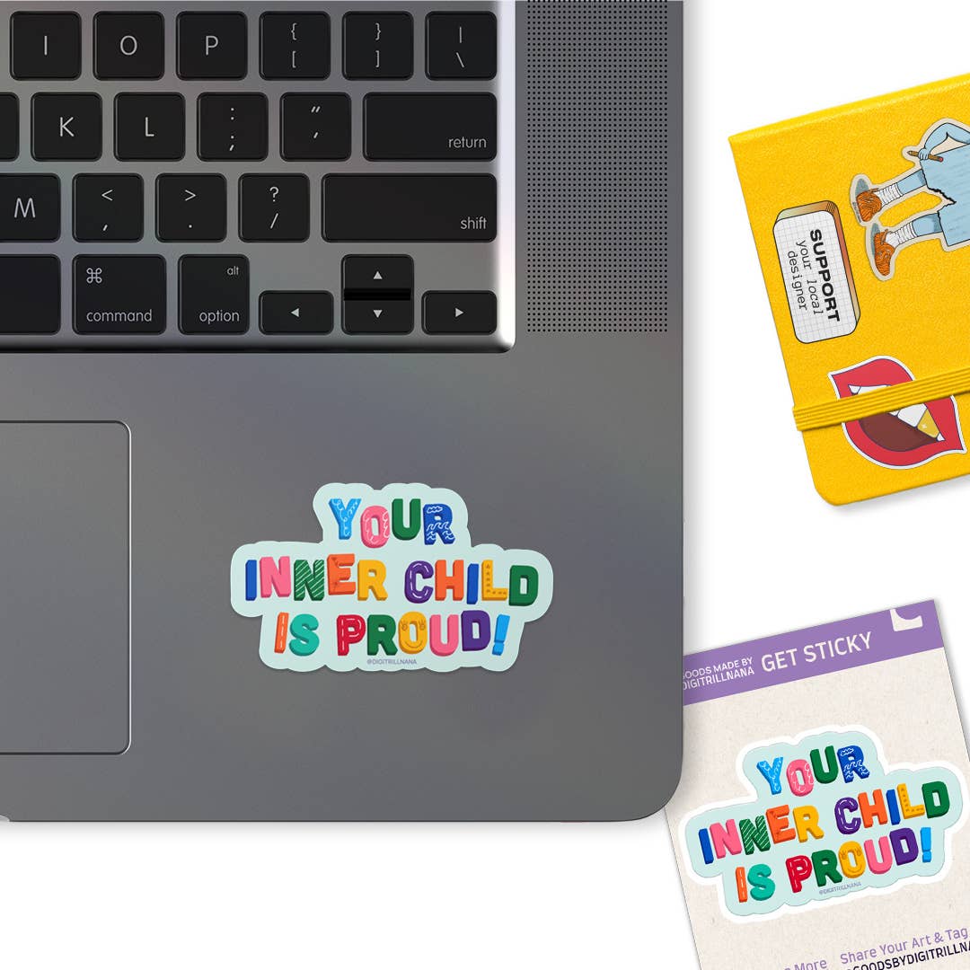 Vinyl Sticker - Inner Child Joy