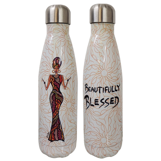 Beautifully Blessed Stainless Steel Bottle