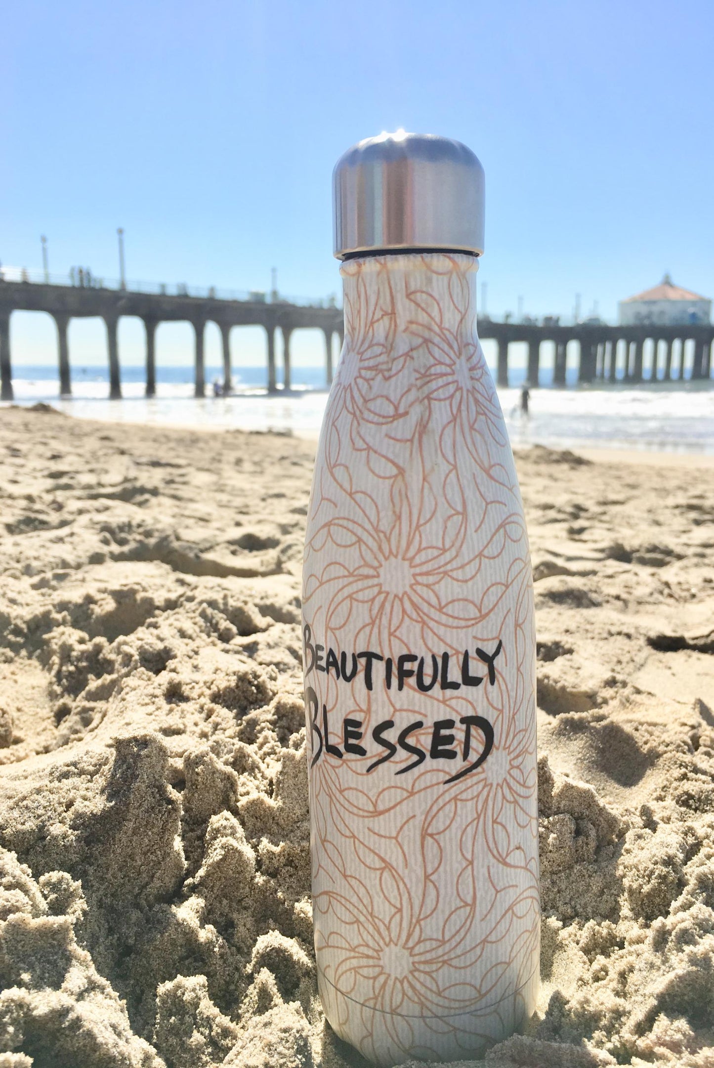 Beautifully Blessed Stainless Steel Bottle