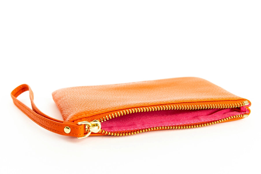 Kelly Wristlet (Orange)