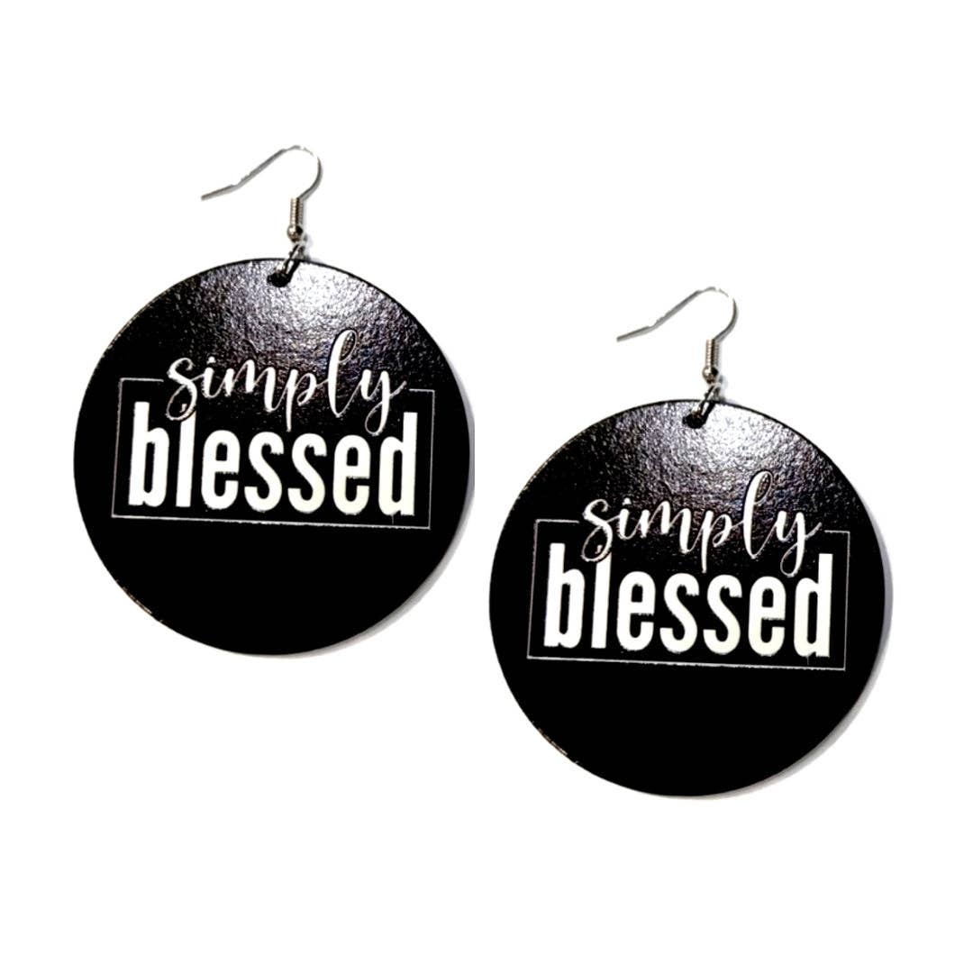 Earrings Vintage Simply Blessed