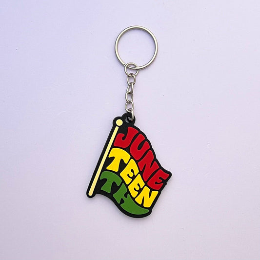 Keychain | Juneteenth Flag