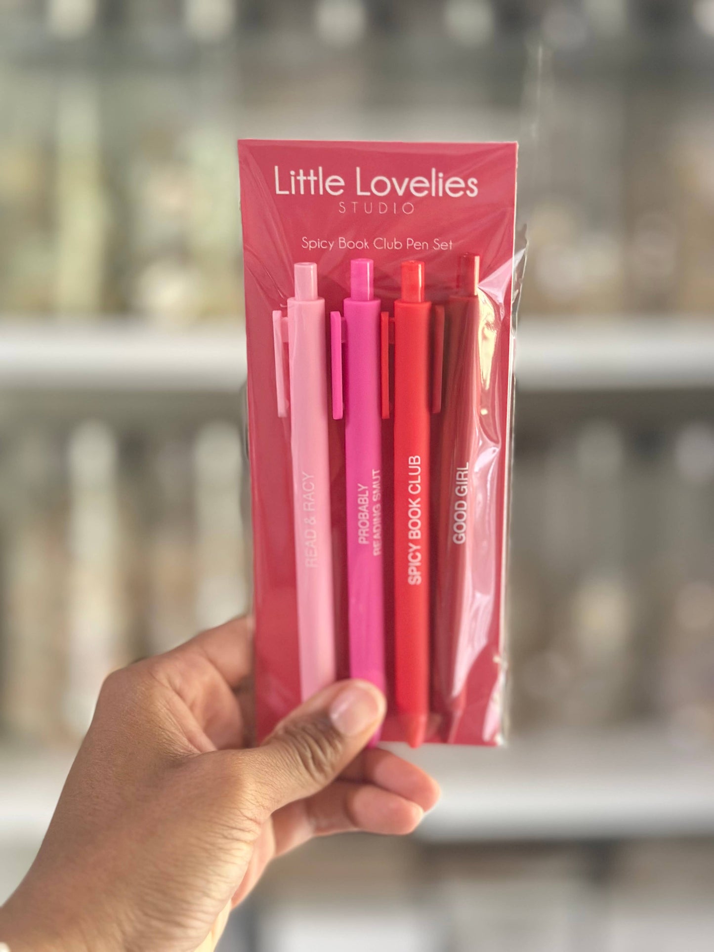 Pen Set - Spicy Book Club