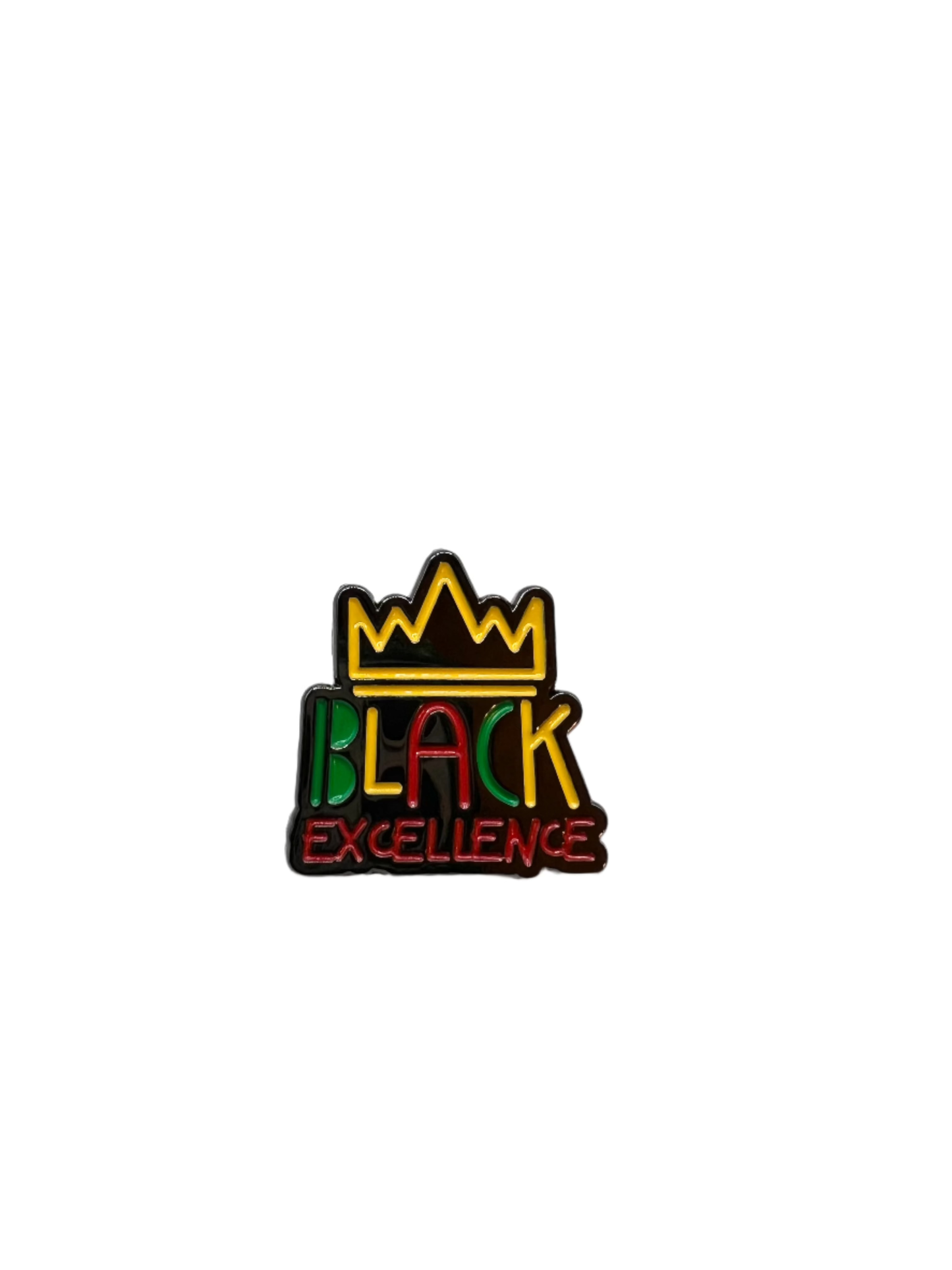 Lapel Pin - Black Excellence