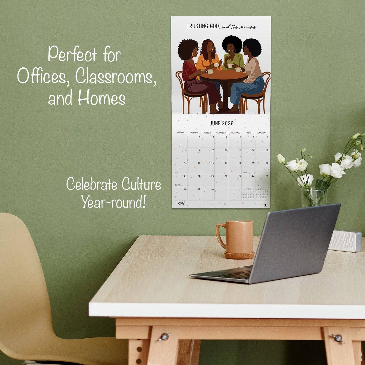 2026 Woman with God Calendar