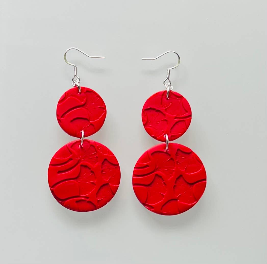 Earrings Alexa Red