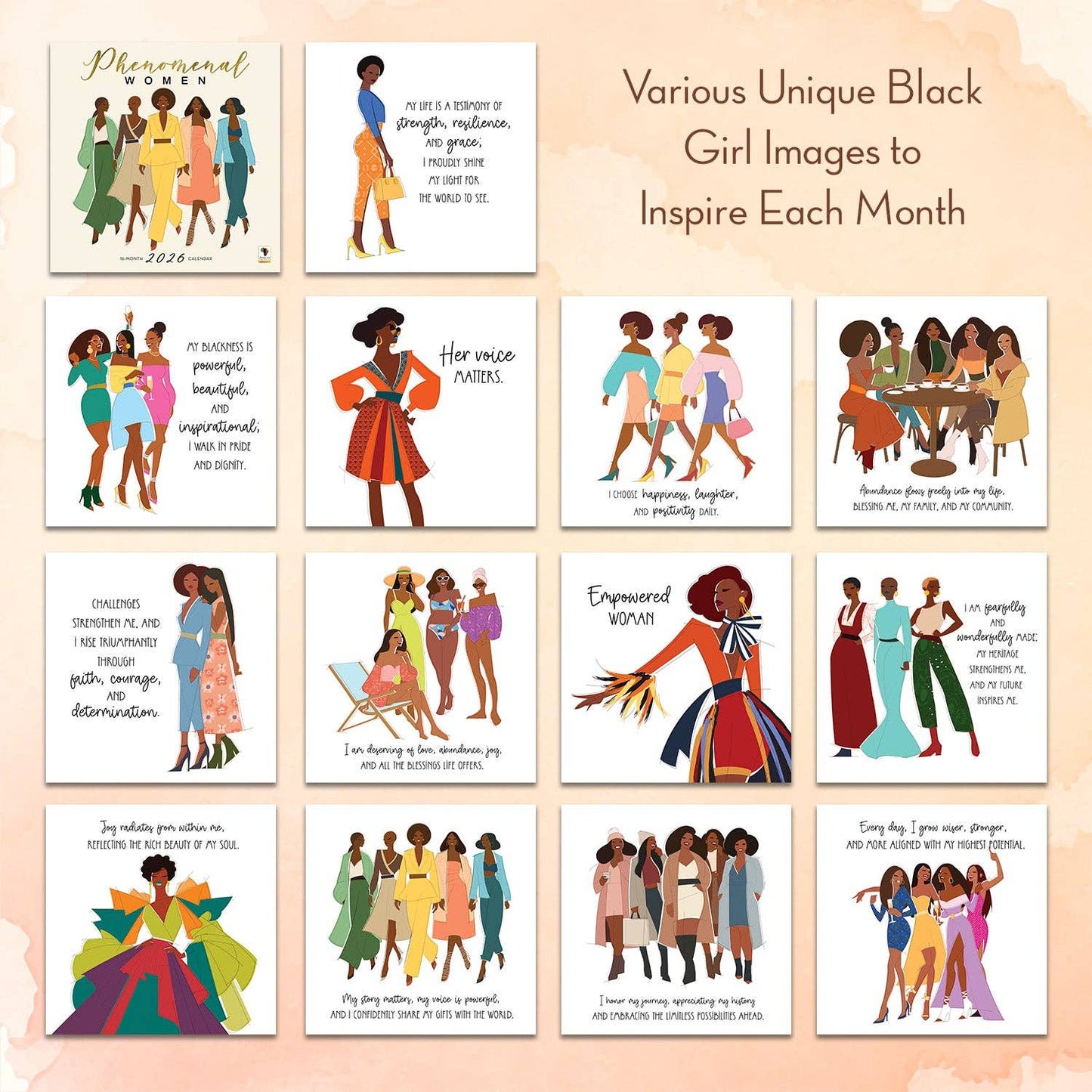 2026 Phenomenal Women Calendar