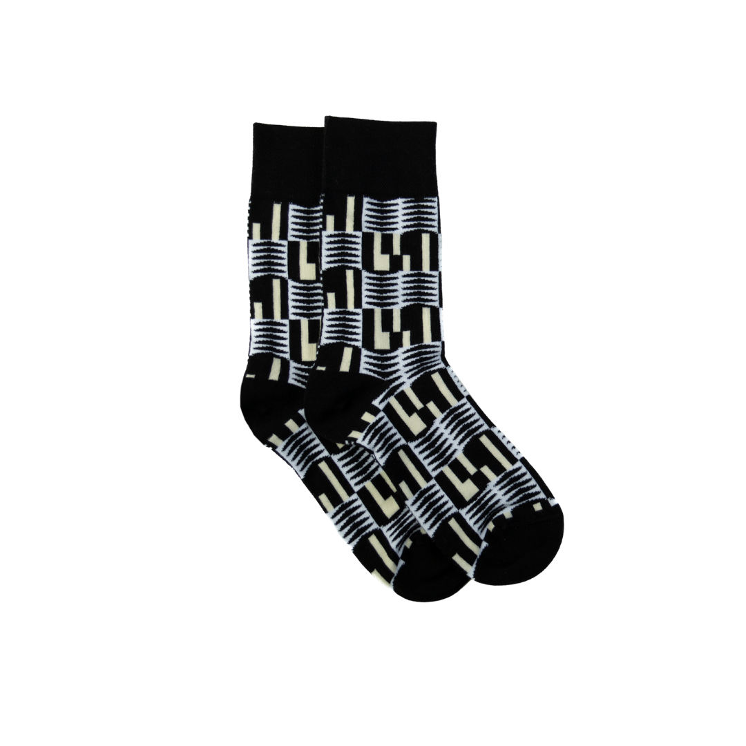 Afropop Socks - Zebra