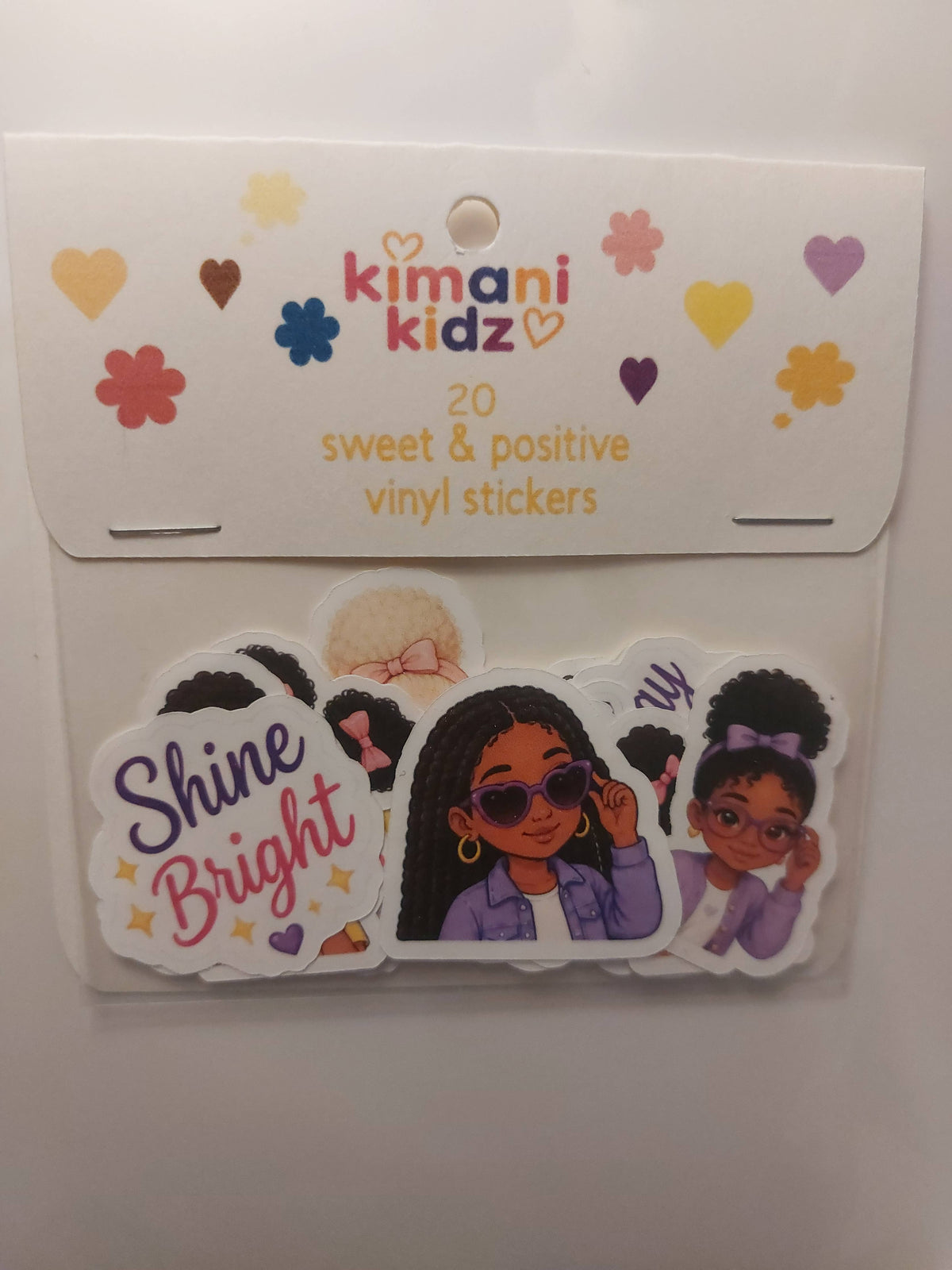Vinyl Sticker Pack- Sweet & Positive